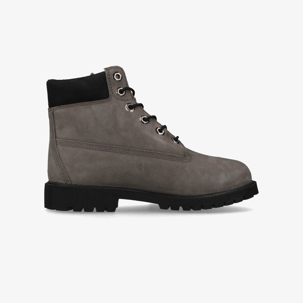 TIMBERLAND 6inch PREMIUM BOOT WP JUNIOR'S MEDIUM GREY NUBUCK