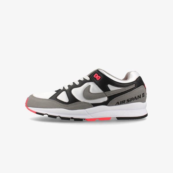 NIKE AIR SPAN II BLACK/DUST/SOLAR RED/WHITE