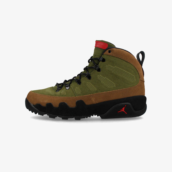 NIKE AIR JORDAN 9 RETRO NRG MILITARY BROWN/LEGION GREEN