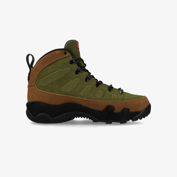 NIKE AIR JORDAN 9 RETRO NRG MILITARY BROWN/LEGION GREEN