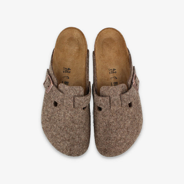 BIRKENSTOCK BOSTON WOOL 【REGULAR】 CACAO