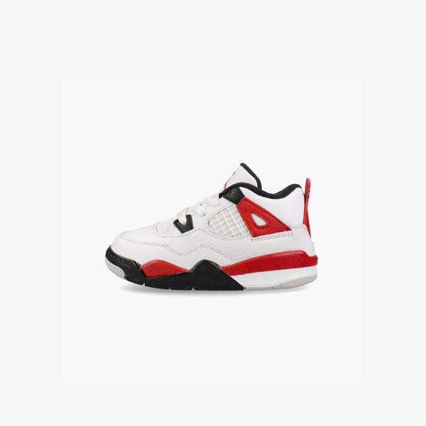 NIKE AIR JORDAN 4 RETRO TD WHITE/FIRE RED/BLACK