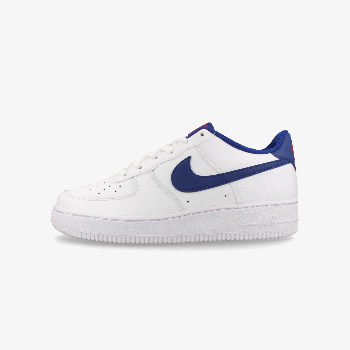 NIKE AIR FORCE 1 GS WHITE/DEEP ROYAL BLUE/UNIVERSITY