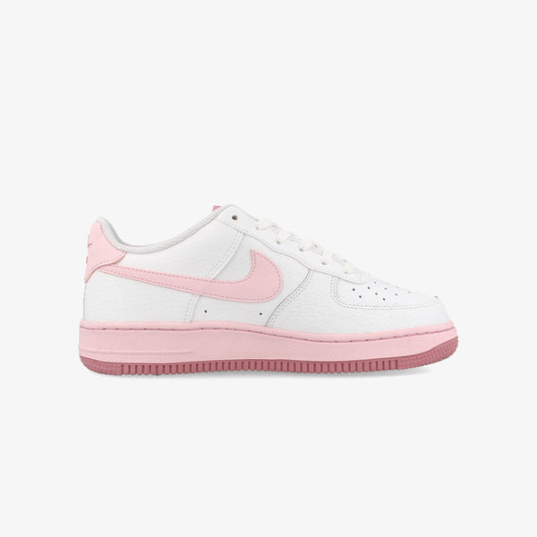 NIKE AIR FORCE 1 GS WHITE/PINK FOAM