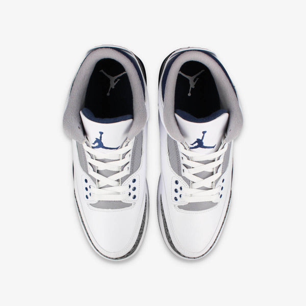 NIKE AIR JORDAN 3 RETRO WHITE/MIDNIGHT NAVY/CEMENT GREY/BLACK