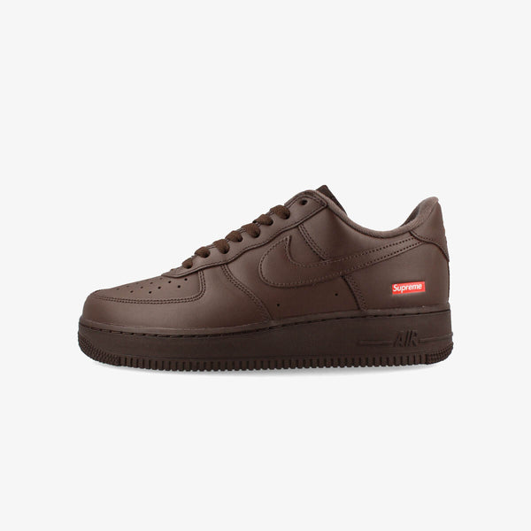 NIKE AIR FORCE 1 LOW SUPREME 【BOX LOGO】 BAROQUE BROWN/BAROQUE BROWN