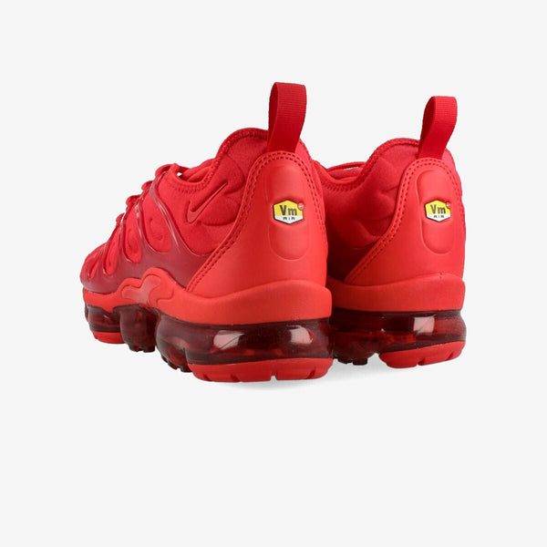 NIKE AIR VAPORMAX PLUS UNIVERSITY RED/UNIVERSITY RED