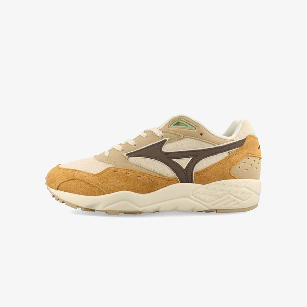 MIZUNO CONTENDER BEIGE/WOOD BROWN/MUSTARD