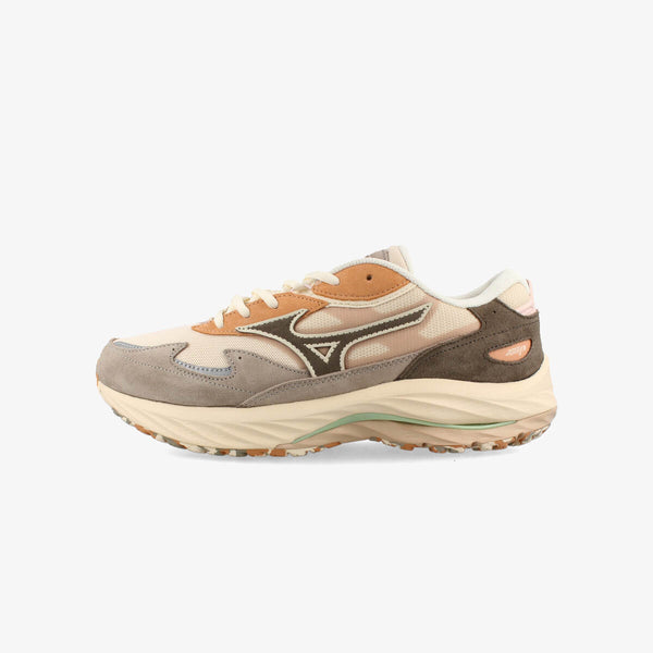 MIZUNO WAVE RIDER B VINTAGE KHAKI/MAJOR BROWN/MOTHER OF PEAR