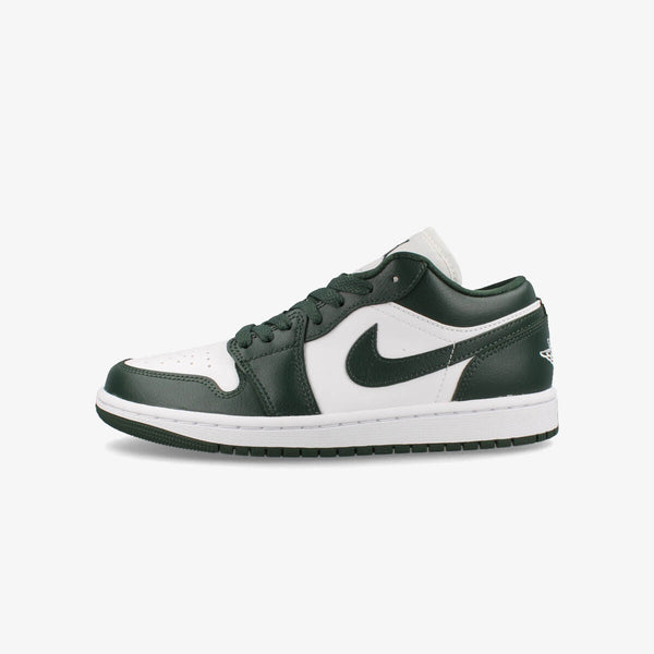 NIKE WMNS AIR JORDAN 1 LOW WHITE/GALACTIC JADE