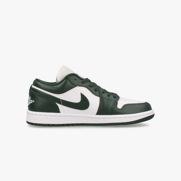 NIKE WMNS AIR JORDAN 1 LOW WHITE/GALACTIC JADE