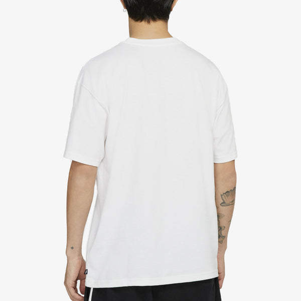 NIKE SB LOGO S/S TEE WHITE/BLACK