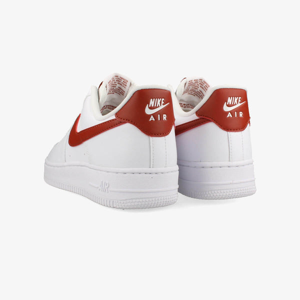 NIKE WMNS AIR FORCE 1 '07 WHITE/RUGGED ORANGE