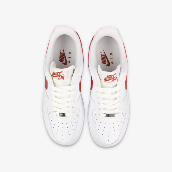 NIKE WMNS AIR FORCE 1 '07 WHITE/RUGGED ORANGE