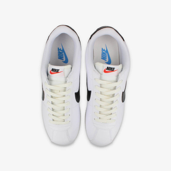 NIKE CORTEZ WHITE/BLACK/LT PHOTO BLUE/SAIL