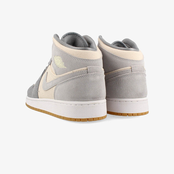 NIKE AIR JORDAN 1 MID SE GS COCONUT MILK/COCONUT MILK