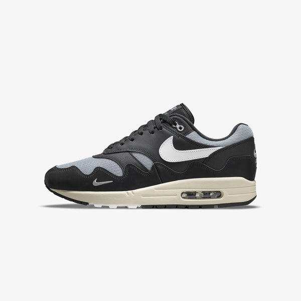 NIKE AIR MAX 1 PATTA METALLIC SILVER/WHITE/BLACK/COCONUT MILK