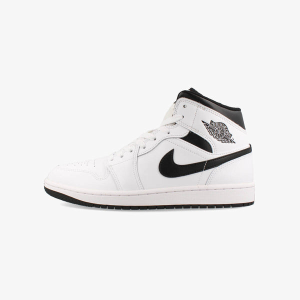 NIKE AIR JORDAN 1 MID WHITE/BLACK/WHITE