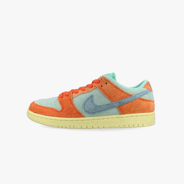 NIKE SB DUNK LOW PRO PRM ORANGE/NOISE AQUA/EMERALD RISE