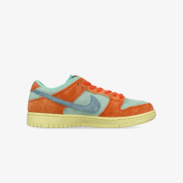 NIKE SB DUNK LOW PRO PRM ORANGE/NOISE AQUA/EMERALD RISE