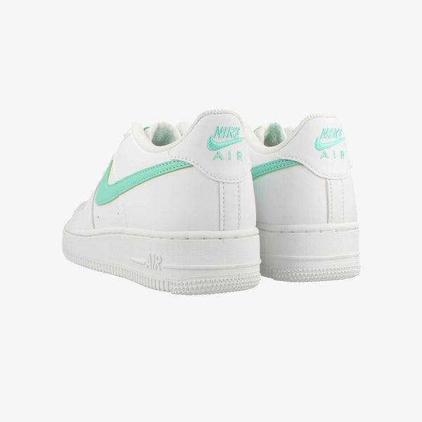 NIKE AIR FORCE 1 GS SUMMIT WHITE/EMERALD RISE