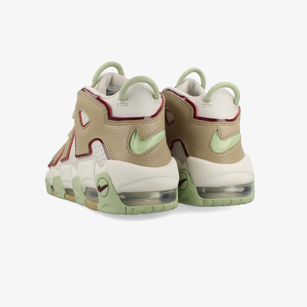 NIKE WMNS AIR MORE UPTEMPO LIGHT BONE/DARK BEETROOT