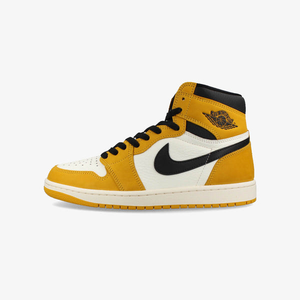 NIKE AIR JORDAN 1 RETRO HIGH OG YELLOW OCHRE/BLACK/SAIL