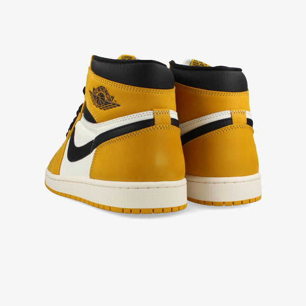 NIKE AIR JORDAN 1 RETRO HIGH OG YELLOW OCHRE/BLACK/SAIL