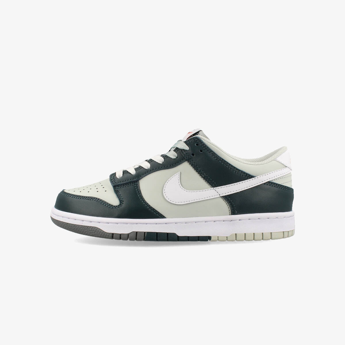 NIKE DUNK LOW GS DEEP JUNGLE/WHITE/LIGHT SILVER fb9109-300 – KICKS ...