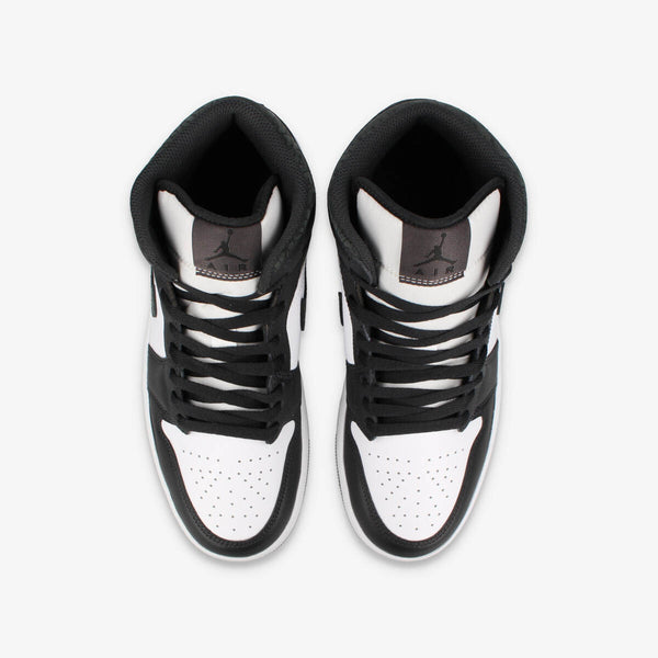 NIKE AIR JORDAN 1 MID SE OFF NOIR/BLACK/WHITE/BLACK