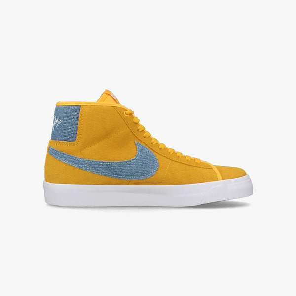 NIKE ZOOM BLAZER MID PRO GT UNIVERSITY GOLD/UNIVERSITY GOLD/WHITE/GAME ROYAL