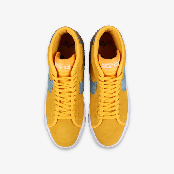 NIKE ZOOM BLAZER MID PRO GT UNIVERSITY GOLD/UNIVERSITY GOLD/WHITE/GAME ROYAL