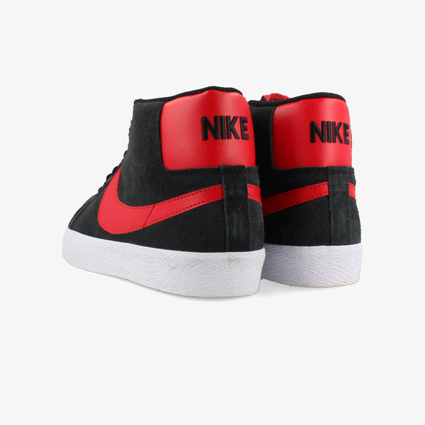 NIKE SB ZOOM BLAZER MID BLACK/BLACK/WHITE/UNIVERSITY RED