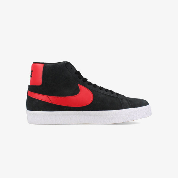 NIKE SB ZOOM BLAZER MID BLACK/BLACK/WHITE/UNIVERSITY RED