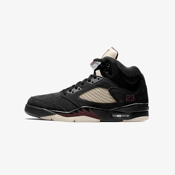 NIKE AIR JORDAN 5 RETRO SP 【A Ma Maniere】 BLACK/BURGUNDY CRUSH/BLACK