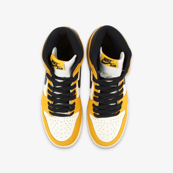 NIKE AIR JORDAN 1 HIGH RETRO OG GS YELLOW OCHRE/BLACK/SAIL