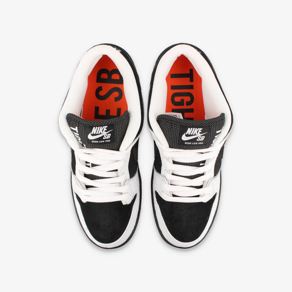 NIKE SB DUNK LOW PRO QS 【TIGHTBOOTH PRODUCTION】 WHITE/BLACK/SAFETY ORANGE