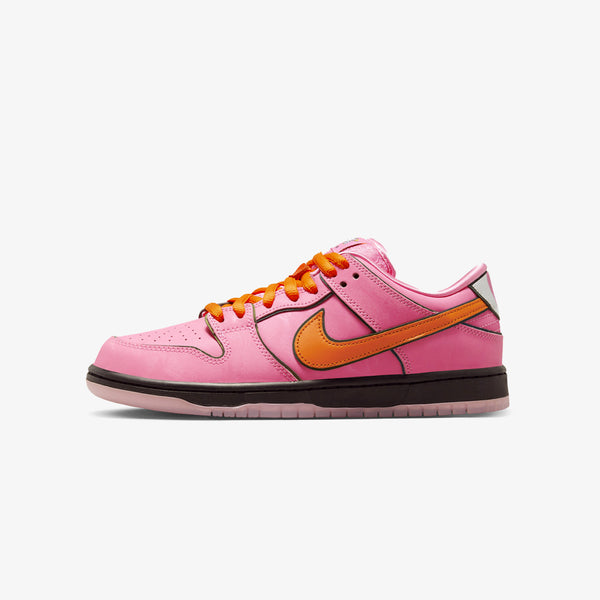 NIKE SB DUNK LOW x THE POWERPUFF GIRLS  LOTUS PINK/DIGITAL PINK