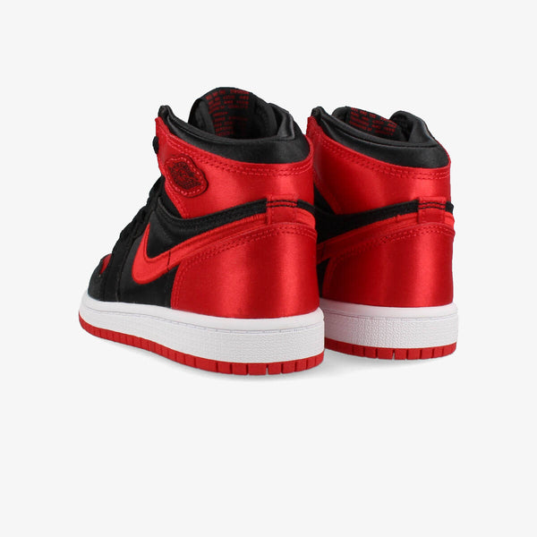 NIKE AIR JORDAN 1 RETRO HIGH OG PS BLACK/UNIVERSITY RED/WHITE