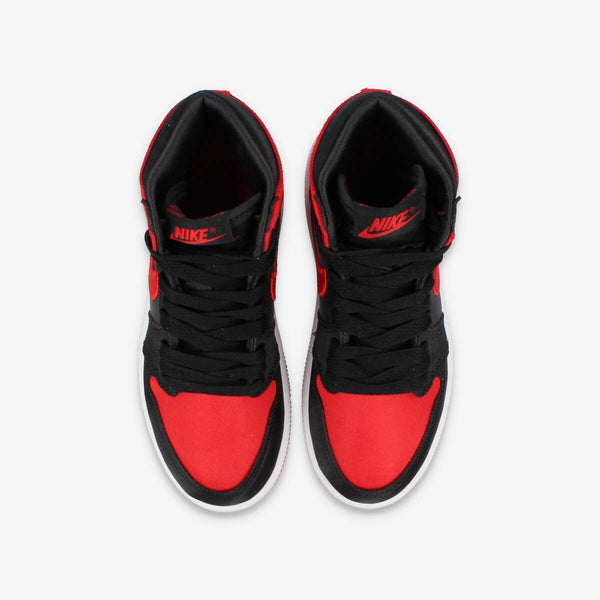 NIKE AIR JORDAN 1 RETRO HIGH OG PS BLACK/UNIVERSITY RED/WHITE