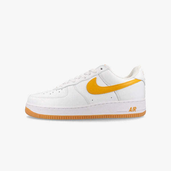 NIKE AIR FORCE 1 LOW QS 【WATERPROOF】 WHITE/UNIVERSITY GOLD/GUM YELLOW