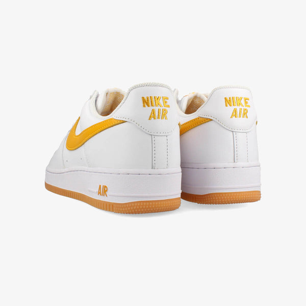 NIKE AIR FORCE 1 LOW QS 【WATERPROOF】 WHITE/UNIVERSITY GOLD/GUM YELLOW