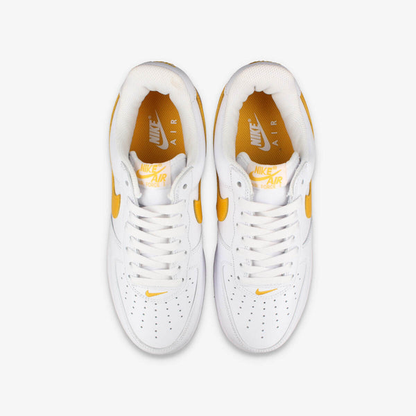 NIKE AIR FORCE 1 LOW QS 【WATERPROOF】 WHITE/UNIVERSITY GOLD/GUM YELLOW