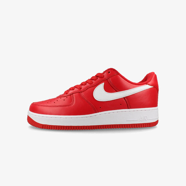 NIKE AIR FORCE 1 LOW QS 【COLOR OF THE MONTH】 UNIVERSITY RED/WHITE