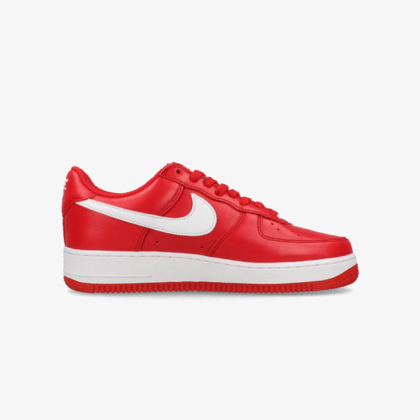 NIKE AIR FORCE 1 LOW QS 【COLOR OF THE MONTH】 UNIVERSITY RED/WHITE