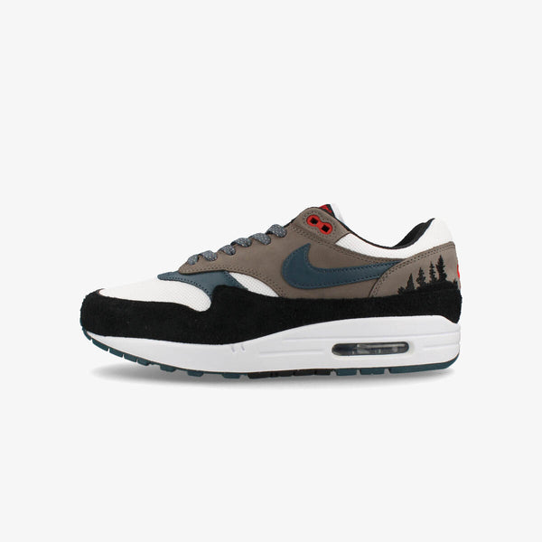 NIKE AIR MAX 1 PRM WHITE/SLATE BLUE/BLACK/SOFT GREY fj0698-100