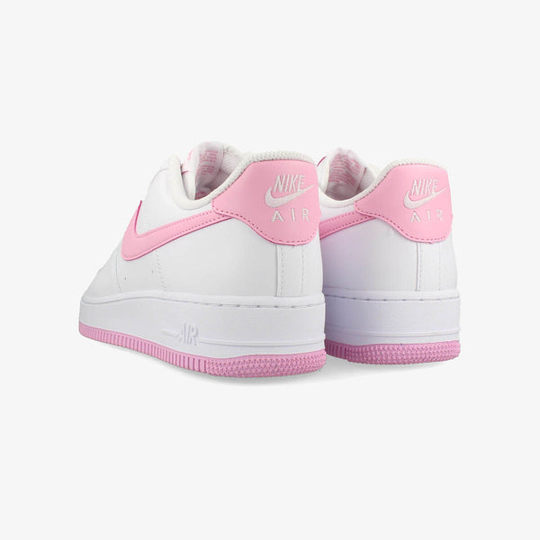 NIKE AIR FORCE 1 '07 WHITE/PINK RISE/WHITE