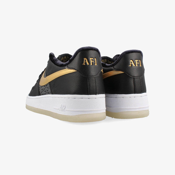 NIKE AIR FORCE 1 LOW LV8 BG BLACK/METALLIC GOLD/WHITE