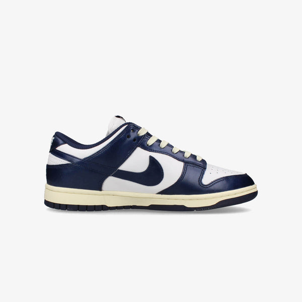 NIKE WMNS DUNK LOW PRM WHITE/MIDNIGHT NAVY/COCONUT MILK