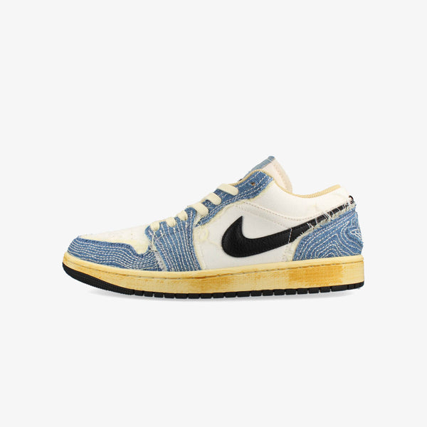 NIKE AIR JORDAN 1 LOW SE 【WORLD MAKE JAPAN SASHIKO】 ASHEN SLATE/BLACK/PALE IVORY/SESAME